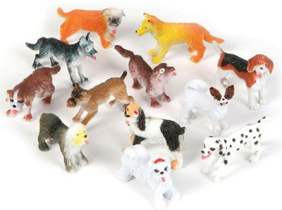 

Rhode Island Novelty Rhode Island Novelties Mens Plastic Dogs(Multicolor)
