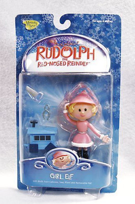 Playing Mantis Rudolph The Red Nosed Reindeer Girl Elf(Multicolor)