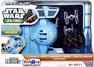 

Playskool Heroesstar Warsjedi Forceexclusive Tie Advanced Fighter(Multicolor)
