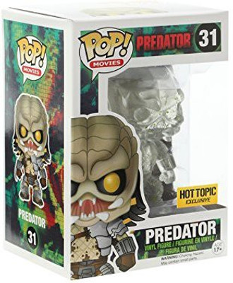

Pop Funko Movies 31 Predator "Clear With Blood Splatter"(Multicolor)
