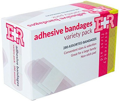 

Ever Ready First Aid First Aid Quality Adhesive Bandage Variety Adhesive Band Aid(Set of 1)