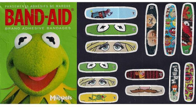 

BAND-AID BANDAGES 20PK - THE MUPPETS Adhesive Band Aid(Set of 20)