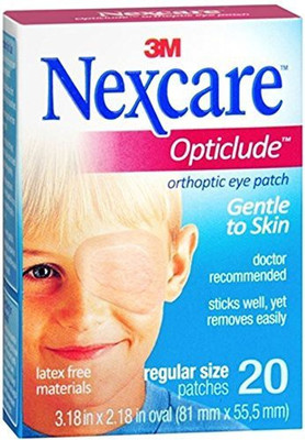 

Nexcare Opticlude Orthoptic Eye Patches Adhesive Band Aid(Set of 3)
