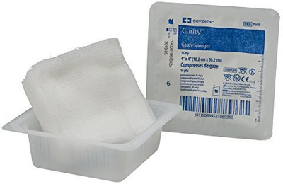 

Covidien Curity Gauze Sponge Sterile Adhesive Band Aid(Set of 10)
