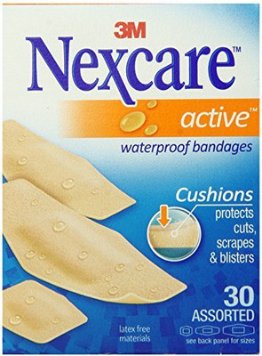 

Nexcare Extra Cushion Bandage, Assorted Sizes Adhesive Band Aid(Set of 6)