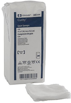 

Covidien Curity Gauze Sponge Non Sterile Adhesive Band Aid(Set of 16)