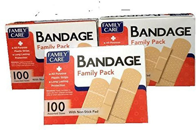 

Family Care Bandage Family Adhesive Band Aid(Set of 3)