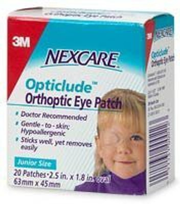 

Nexcare Opticlude Orthopic Eye Patches Adhesive Band Aid(Set of 20)