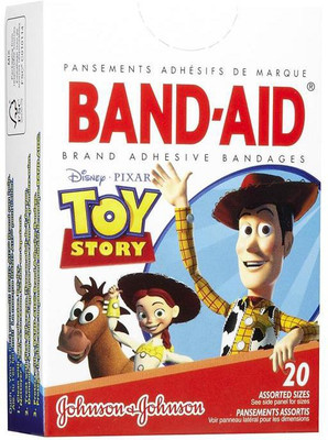 

BAND-AID BANDAGES 20PK - TOY STORY Adhesive Band Aid(Set of 20)