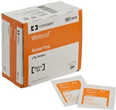 

Covidien Kendall Webcol Premium Alcohol Prep Sterile Adhesive Band Aid(Set of 20)