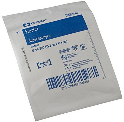 

Covidien Kerlix Super Sponge Medium Sterile Adhesive Band Aid(Set of 1)