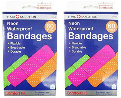 

Nexcare Adhesive Bandaid Waterproof Bandages Adhesive Band Aid(Set of 2)