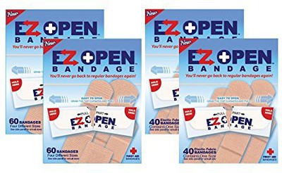 

EZ Open Bandage Adhesive Band Aid(Set of 4)