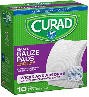 

Curad Non Woven Pro-Gauze Adhesive Band Aid(Set of 6)