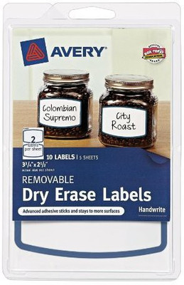 

Avery Label(Set of 2, Blue)