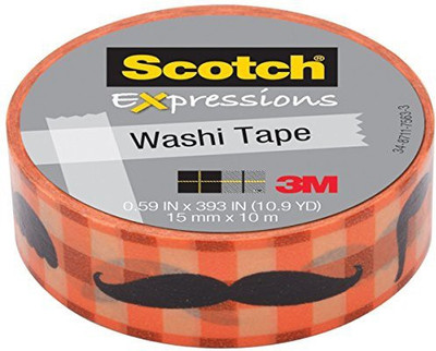 

3M Office Products Washi Tape(Set of 1, White)