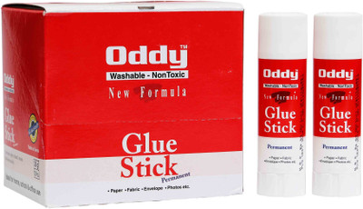 

Oddy Non-Toxic, Child Safe, Acid-Free Glue Stick(Set of 12, Multicolor)