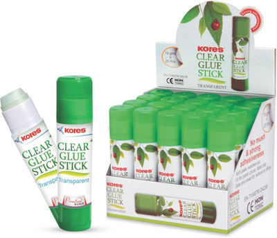 

Kores Glue Stick(Set of 20, White)