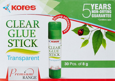 

Kores Glue Stick(Set of 30, White)