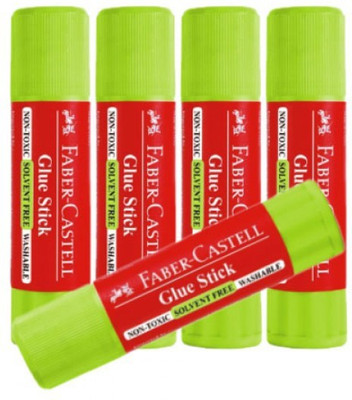 

Faber-Castell Child Safe Glue Stick(Set of 5, White)