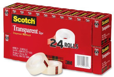 

3M Office Products Tape(Set of 1, Transparent)