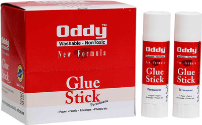 

Oddy Non-Toxic, Child Safe, Acid-Free Glue Stick(Set of 12, Multicolor)