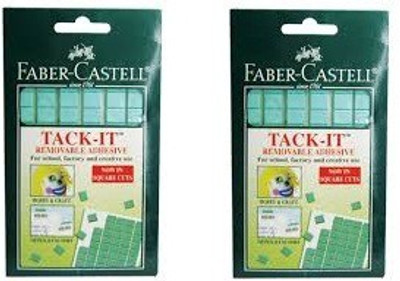 

Faber-Castell Tack It Self Adhesive(Set of 2, Green)
