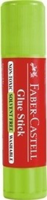 

Faber-Castell Non-toxic, ASTM D-4236 Glue Stick(Set of 3)
