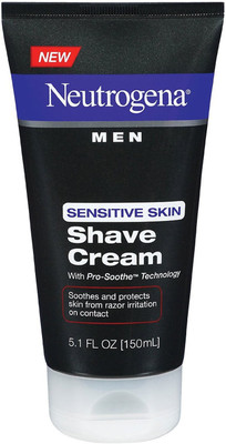 

Neutrogena Men Shave Cream Sensitive Skin Aftershave Cream(150 ml)