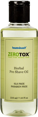 

Healthbuddy Zerotox Herbal Pre Shave Oil Aftershave(210 ml)