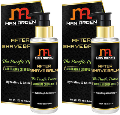 

Man Arden AfterShave Lotion - The Pacific Prince - Hydrating & Calming (Pack Of 2)(100 g)