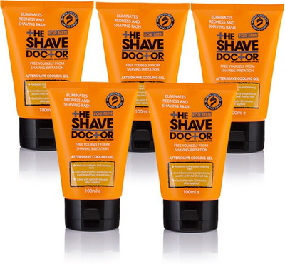 

The Shave Doctor Aftershave Cooling Gel - Packs of 5(500 ml)