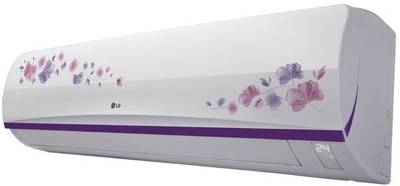 LG 1 Ton 3 Star Split AC Aura Floral
