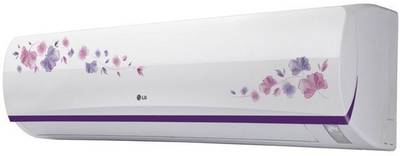 LG 1 Ton 3 Star Split AC Aura Floral