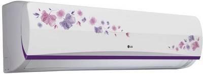 LG 1 Ton 3 Star Split AC Aura Floral