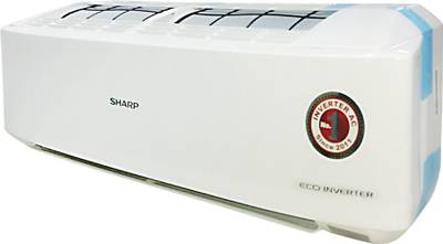 Sharp 1.1 Ton Inverter Split AC White