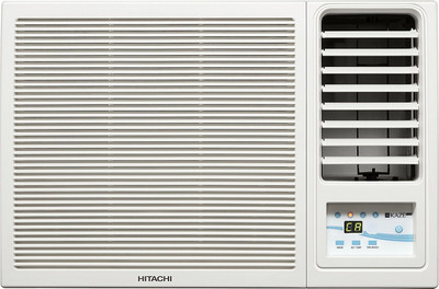 View Hitachi 1 Ton 3 Star Window AC  - White(RAW312KWD)  Price Online