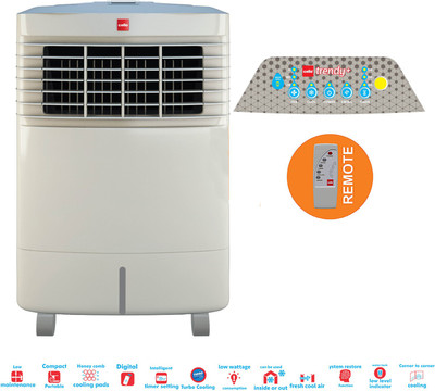 

Cello Trendy Plus Room/Personal Air Cooler(White, 30 Litres)