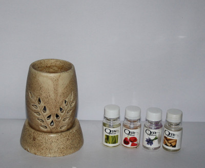 

Omar Omas ROSE, LEMON, SANDAL, MOGRA Aroma Oil, Diffuser Set(40 ml)