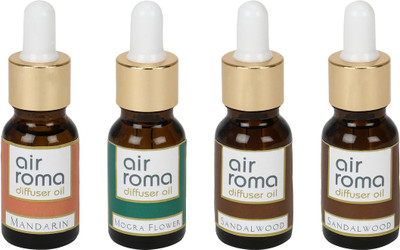 

Airroma Mandarin, Mogra Flower, Sandalwood Aroma Oil, Spray(90 ml)