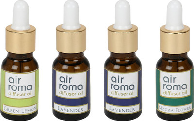 

Airroma Green Lemon, Lavender, Mogra Flower Aroma Oil(90 ml)