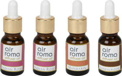 Airroma Indian Rose, Mandarin, Sandalwood Aroma Oil(90 ml)