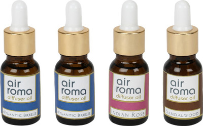 

Airroma Atlantic Breeze, Indian Rose, Sandalwood Aroma Oil, Spray(90 ml)
