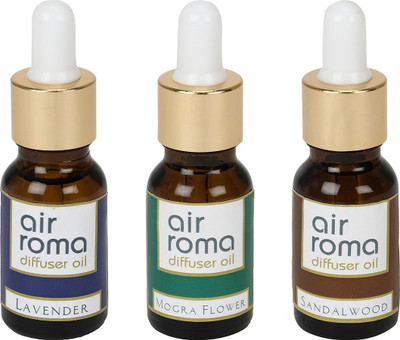 

Airroma Lavender, Mogra Flower, Sandalwood Car Freshener(45 ml)