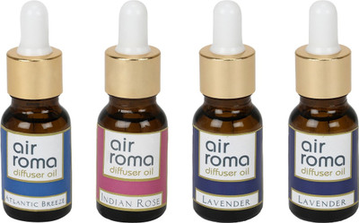 

Airroma Atlantic Breeze, Indian Rose, Lavender Car Freshener(90 ml)
