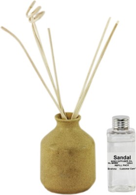 

Brahmz Sandal Aroma Oil, Diffuser Set(100 ml)