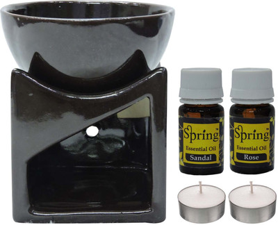 

SPRING Sandal, Rose Aroma Oil, Diffuser Set(20 ml)