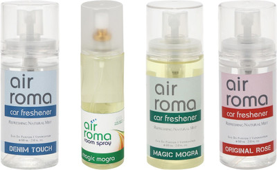 

Airroma Denim Touch, Magic Mogra, Original Rose Car Freshener(380 ml)