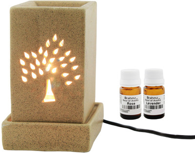 

Brahmz Rose / Lavender Aroma Oil, Diffuser Set(20 g)