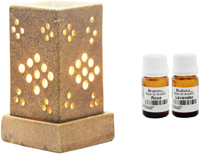 

Brahmz Rose / Lavender Aroma Oil, Diffuser Set(20 g)